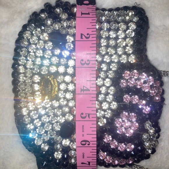 Hello Kitty Rhinestone Purse-RARE - Picture 7 of 8